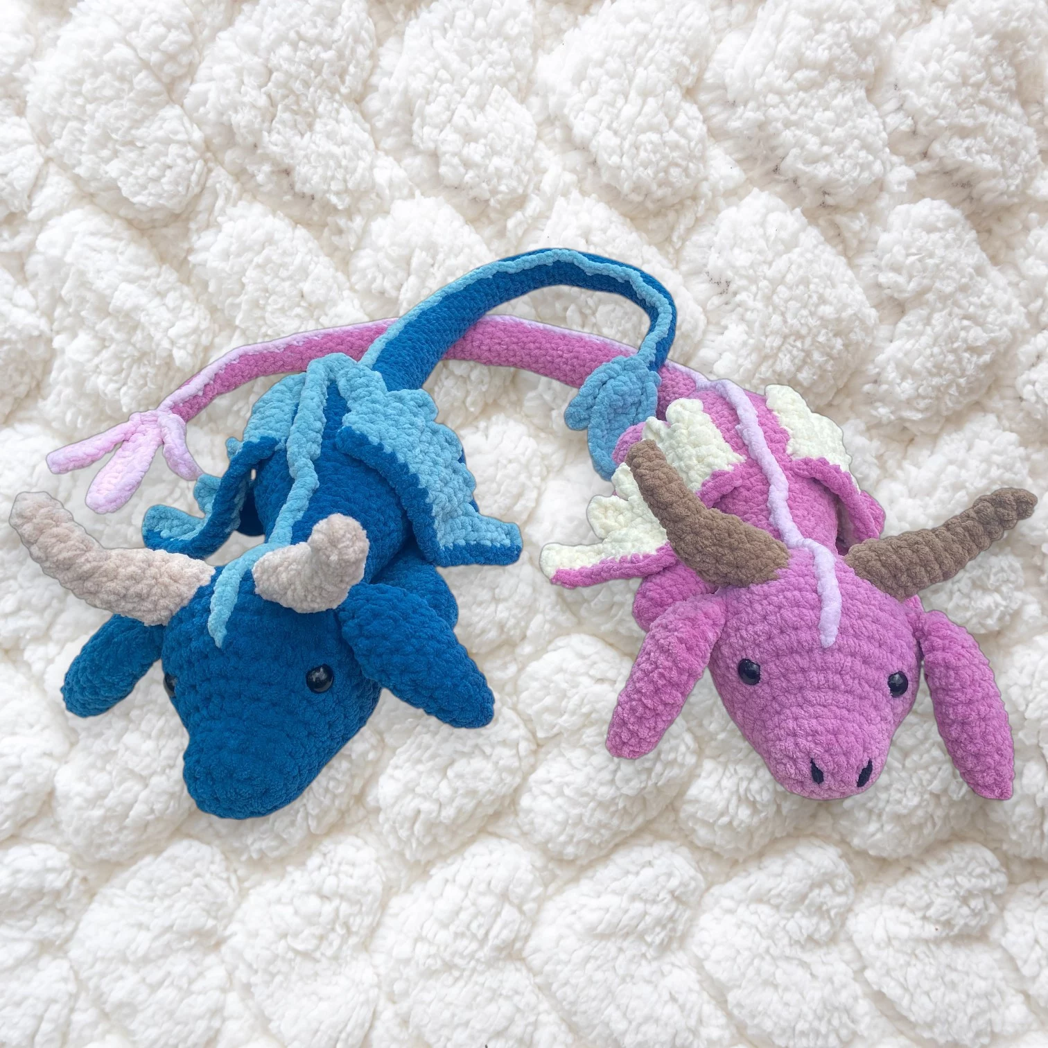 dragon crocheted plushie